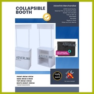 ∡ § ◿ Portable Collapsible Promotional Demo Event Booth Kiosk Premium Quality