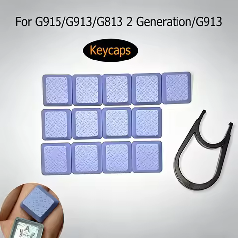 TKL Keycaps Anti-slip Keycaps ABS Translucent Kits for Logitech G915/G913/G813 2 Generation/G913 Mut