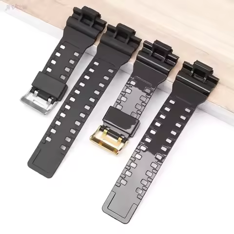 16mm Resin Strap For Casio G-SHOCK GA-100/110/140/200/400/700 Men Sport Watchband GD-100 G-8900 GW-8