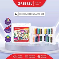Greebel Crayon 48 Colors / Greebel Oil Pastel 48 Colors Crayon Oil Pastel