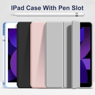 Ipad Case For 2022 Pro 11 Air 4 Air 5 Ipad 10.2 9.7 ipad 9 8 7 6 5 ipad 10th Gen case 10.9 ipad 2017/2018 Mini 5 4 Air 3 2 1 Foldable With pen slot ipad protective Case