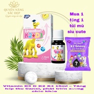 Lineabone vitamin D3 và k2 Lineabon Plus -Phiên bản tiêt kiêm