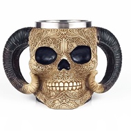 Claw Skull Beer Mug Creative 3D Shape Stainless Steel Beer Mug Mug Large Capacity 0GR0