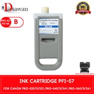 DTawan น้ำหมึกเติม Pigment กันน้ำ PFI-57 ปริมาณ 700 ML. สำหรับ Canon Image PROGRAF PRO 520/s PRO 540/s RRO 560/s