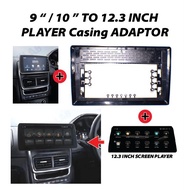 [ CAR ANDROID PLAYER CASING ] 9 inch/10 inch CONVERT TO 12.3 INCH CASING ADAPTOR