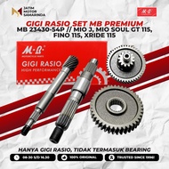 MB 23430-54P | MB Premium Gear Ratio Set Axle Gear Package For MIO J, MIO SOUL GT 115, FINO 115, XRI