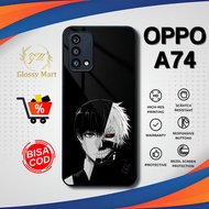 Latest Oppo A74 4G Case Anime Dark Casing Oppo A74 4G Softcase Hardcase glossy Kesing