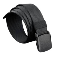 Plus Size Men's Nylon Woven Belt Tactical Style Canvas Belt  Iron-free Extra Long 120 150cm