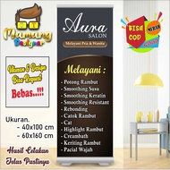 Print Women's Salon Service Banners bb
