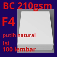 BC Paper A4 & F4,210 gsm