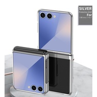 Electroplated for Samsung Galaxy Z Flip 7 Case Dust Proof Classic Z Flip7 Flip Z7 Back Phone Casing