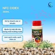 NFC CIDEX 250ML BIOTIK solves syndrome, ulcers, tail rot, liver whitening, gills, for koi and orname