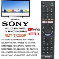 SONY RMT-TX300P REMOTE CONTROL for Sony BRAVIA TV  SMART TV YOUTUBE NETFLIX TV LED LCD OLED KDL-40W660E KDL-32W660E KD-55X7000F