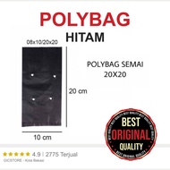 Polybag Semai Tanaman Plastik Tebal 20x20 Pot Polibag Bunga Tanaman