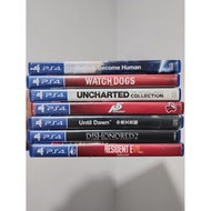 (USED) PRELOVED PS4/PS5 GAMES GOOD CONDITION