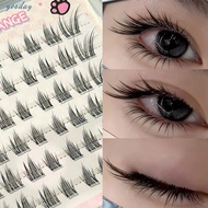 Comic Eyelash Clusters - Manga Self Adhesive Press on Lashes for Women