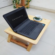 Meja Kayu Lipat Serbaguna (meja laptop, meja TV, belajar, dll) meja belajar meja kayu meja kayu lipat