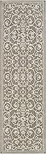 Couristan Recife Veranda Indoor/Outdoor Rug Champagne/Taupe, 2'3" x 7'10" RUNNER