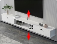 meja tv minimalis modern meja gantung