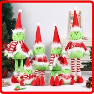 Grinch Plush Toys Green foam Doll Grinch Children Cartoon Doll Pendant