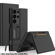 ORIGINAL Flip Case S24 Ultra Plus Casing Samsung S24Ultra Leather Card