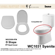 Inno WC1031 Syenite / WC1040 Carbene Seat Cover Replacement (Soft Close)  WSCD599 #TM