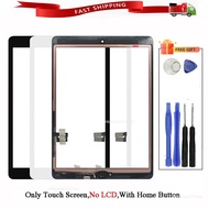 With Home Button For 10.2" iPad 10.2 9th Gen 2021 A2602 A2603 Touch Screen Digitizer Replacement 7HM