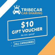 [Tribecar] $10 Gift Voucher (Promo code sent via email) - Car-sharing from $0.50 per hour/Car Rental/Transport