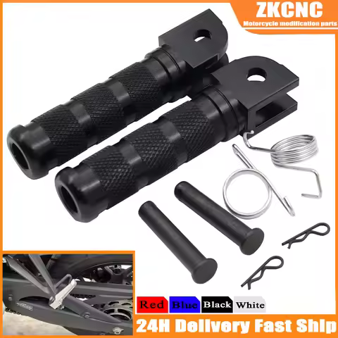 Motorcycl Aluminum Front Foot Peg Footpeg Footrest For YAMAHA MT01 MT07 MT09 R15 R25 R3 T-MAX FZ1 FZ