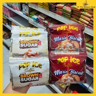 Pop Ice Sultan Marie Biscuit / Milky Brown Sugar 23g Pack of 10 Sachets