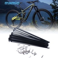 MXMIO Bicycle Spokes Flexible Black Road Bike 170mm-290mm 27.5inch 26inch Stainless Steel