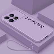 Xiaomi POCO X6 Pro 5G M6 F6 5G POCO M6 Pro Name Custom Artistic Design Cover Anti-Slip Candy Color S