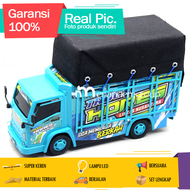 Mainan Mobil Mobilan Truk Oleng Engkel Sound Horeg Berlajan Bersuara LED