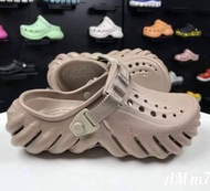 รองเท้าหัวโต Crocs Echo Clog รองเท้าแตะผู้ชาย รุ่นใหม่ล่าสุด รองเท้าหัวโต รองเท้ารัดส้น รองเท้าแตะผู