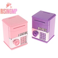 [risingmpS] Kids Money Bank Password Piggy Bank Mini ATM Cash Coin Money Box For Kids Birthday Toy [