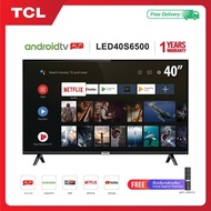 TCL TV40นิ้ว LED Wifi HD 1080P Android 8.0 Smart TVGoogle &amp;Netflix&amp;Youtube ราคาถูกที่สุด ดำ One