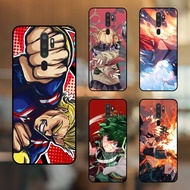 Phone Case Oppo A5 2020, A9 2020 With Black Border Hero My Hero Academia Super Cool