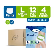 Tena Proskin Pants Super Unisex Adult Diapers L - Case