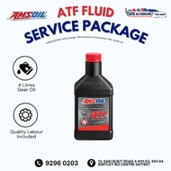 Car Service - AMSOIL ATF (Multi-Vehicle) Service Package | Gearbox Oil Change SG |Transmission Fluid