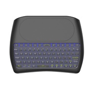 Mini2.4G Wireless Bluetooth Airborne D8Dual Mode Hot-selling Touchpad with Colorful Backlight888 NJ5