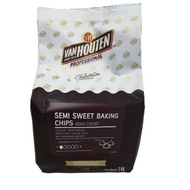 Van houten chocolate coin 1kg Vanhouten Semi Sweet Baking Chips 8000CT 1kg Choco Chip Vanhouten 1kg 