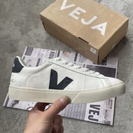 全新 VEJA Campo 黑白休閒小白板鞋 男女通用