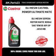 Oli Castrol Power1 Ultimate Matic 800ml Sae 10W30 Oli Castrol Power1 Ultimate Matic 08L Oil