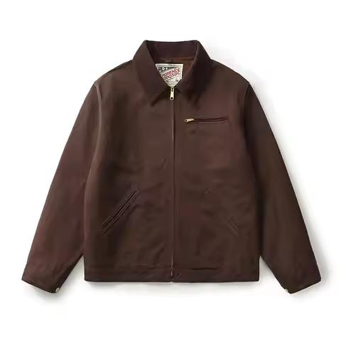Classic Detroit Jacket J01 American Vintage Workwear Spring/Fall 100% Cotton Canvas Jacket J97 Loose
