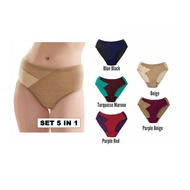 Avon Debra Set 5-in-1 / Loose Midi Panty Seluar Dalam Panties Underwear For Her