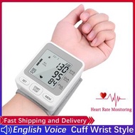 Portable Wrist Blood Pressure Monitor Voice Automat