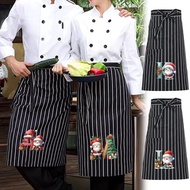 Half Apron Short For Restaurants Cooking Cafeteria Half-Length Kitchen