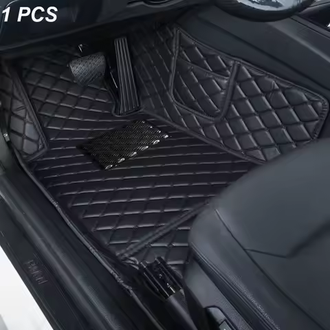 Custom Automotive Car Floor Mats For BMW Serie 1 E87 2007 2008 2009 2010 Auto Luxury Leather Men Wom