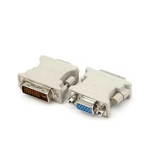 DVI D Male To VGA Female Socket Adapter Converter VGA To DVI/24+5 Pin Male To VGA Female Adapter Con