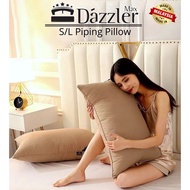 Dazzler Max S/L piping Soft Yet Supportive Pillow 48cmx74cm 19inch x 29inch